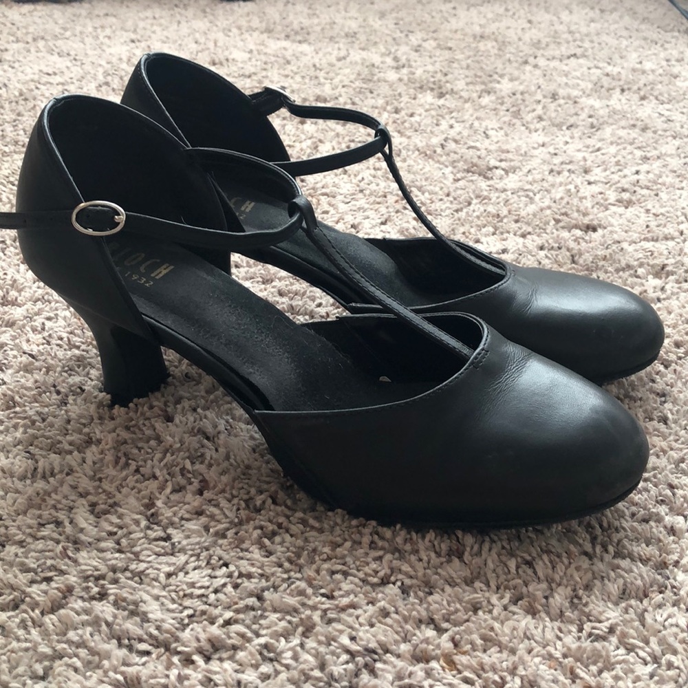 Bloch Split Flex Leather Character Shoes (used)